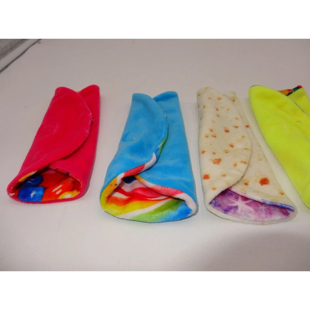 Cutitos Lot Plush Basic Fun Fruititos Babitos wraps Multi Color 5 Pcs Set 7 1/2